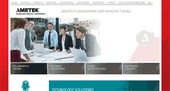 Desktop Screenshot of ametekemc.com